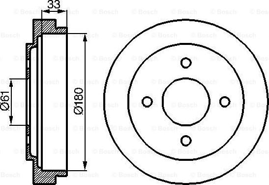 BOSCH 0 986 477 069 - Bubanj kočnica www.molydon.hr