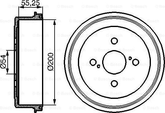 BOSCH 0 986 477 082 - Bubanj kočnica www.molydon.hr