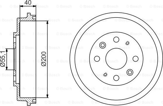 BOSCH 0 986 477 191 - Bubanj kočnica www.molydon.hr