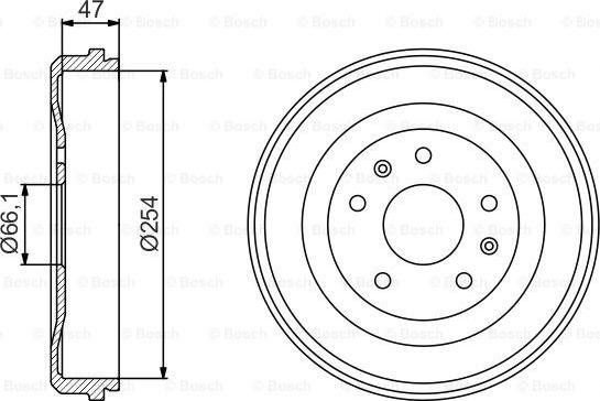 BOSCH 0 986 477 193 - Bubanj kočnica www.molydon.hr