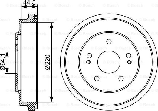 BOSCH 0 986 477 147 - Bubanj kočnica www.molydon.hr