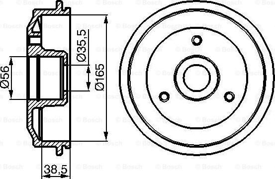 BOSCH 0 986 477 118 - Bubanj kočnica www.molydon.hr