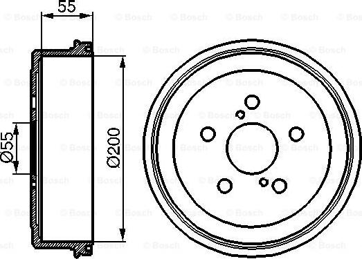 BOSCH 0 986 477 139 - Bubanj kočnica www.molydon.hr