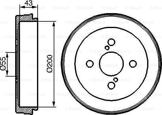 BOSCH 0 986 477 138 - Bubanj kočnica www.molydon.hr