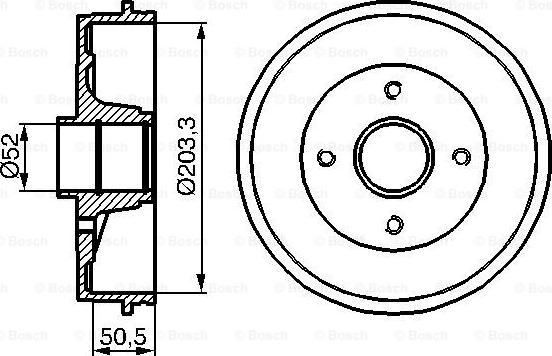 BOSCH 0 986 477 120 - Bubanj kočnica www.molydon.hr