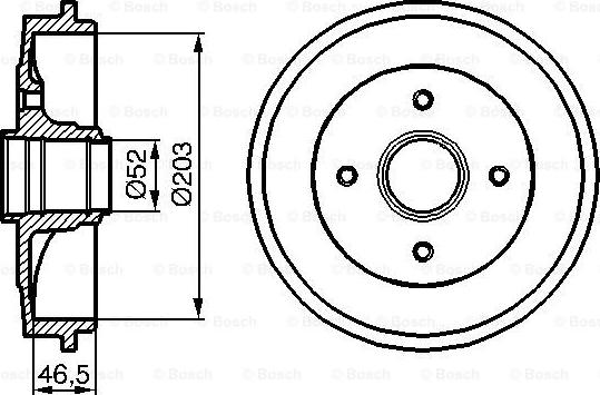 BOSCH 0 986 477 127 - Bubanj kočnica www.molydon.hr