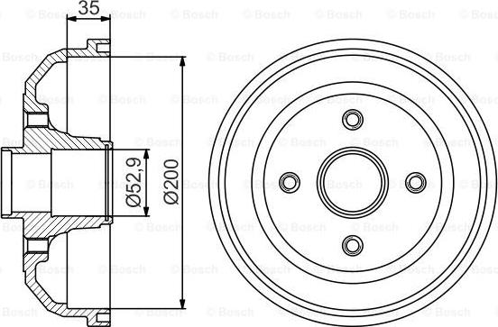 BOSCH 0 986 477 265 - Bubanj kočnica www.molydon.hr