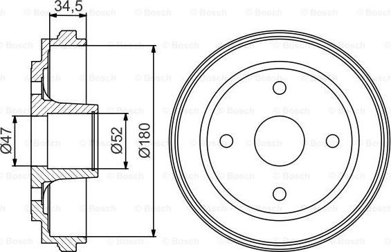 BOSCH 0 986 477 263 - Bubanj kočnica www.molydon.hr