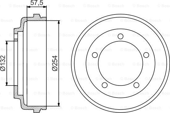 BOSCH 0 986 477 204 - Bubanj kočnica www.molydon.hr