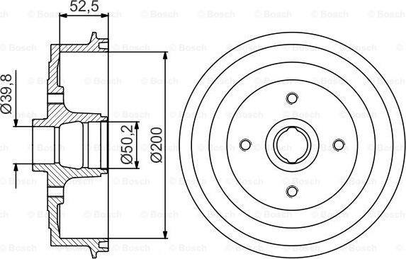 BOSCH 0 986 477 217 - Bubanj kočnica www.molydon.hr