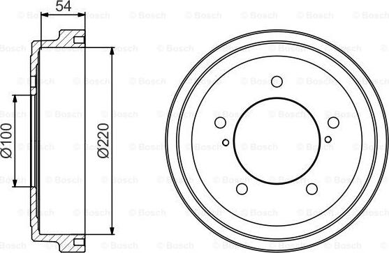 BOSCH 0 986 477 236 - Bubanj kočnica www.molydon.hr