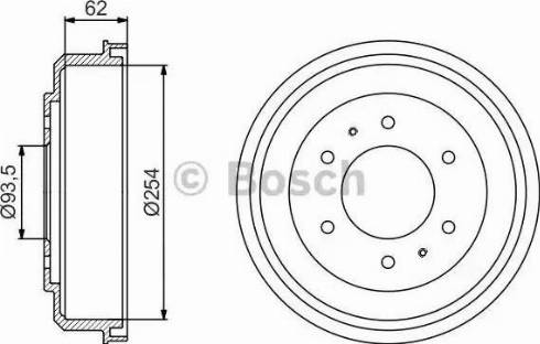 BOSCH 0 986 477 237 - Bubanj kočnica www.molydon.hr