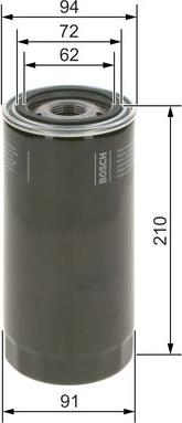 BOSCH 0 986 4B7 042 - Filter za ulje www.molydon.hr