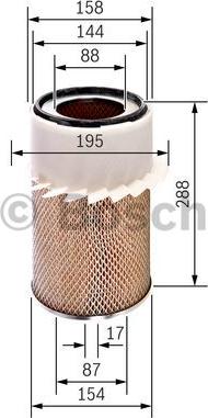 BOSCH 0 986 626 787 - Filter za zrak www.molydon.hr