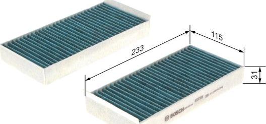 BOSCH 0 986 628 544 - Filter kabine www.molydon.hr