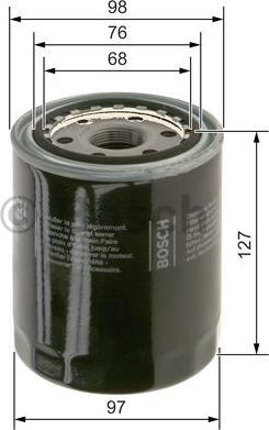 BOSCH 0 986 627 606 - Filter za ulje www.molydon.hr