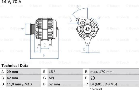 BOSCH 0 986 049 960 - Alternator www.molydon.hr