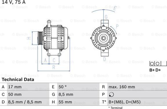 BOSCH 0 986 049 081 - Alternator www.molydon.hr