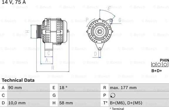 BOSCH 0 986 049 111 - Alternator www.molydon.hr