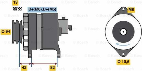 BOSCH 0 986 049 850 - Alternator www.molydon.hr