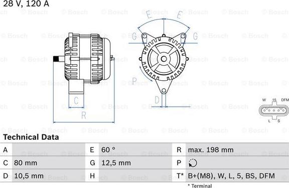 BOSCH 0 986 049 820 - Alternator www.molydon.hr