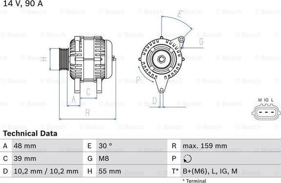 BOSCH 0 986 049 211 - Alternator www.molydon.hr