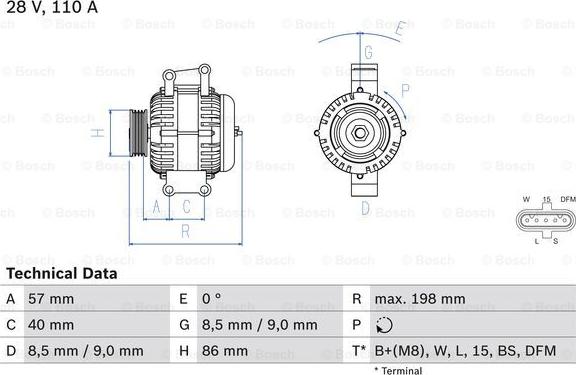 BOSCH 0 986 049 780 - Alternator www.molydon.hr