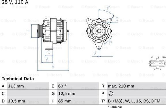 BOSCH 0 986 049 770 - Alternator www.molydon.hr