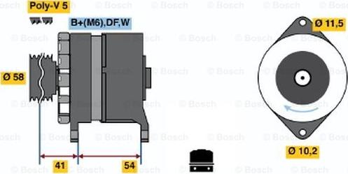 BOSCH 0 986 044 280 - Alternator www.molydon.hr