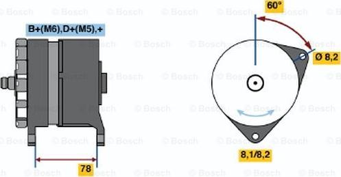 BOSCH 0 986 044 711 - Alternator www.molydon.hr