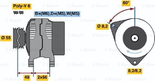 BOSCH 0 986 044 771 - Alternator www.molydon.hr