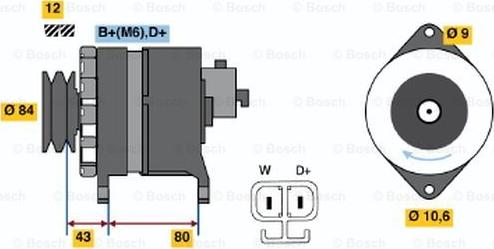 BOSCH 0 986 045 930 - Alternator www.molydon.hr