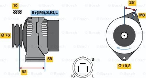 BOSCH 0 986 045 921 - Alternator www.molydon.hr