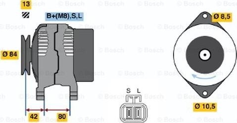 BOSCH 0 986 045 691 - Alternator www.molydon.hr