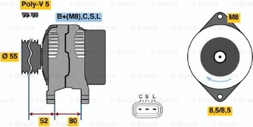 BOSCH 0 986 045 741 - Alternator www.molydon.hr