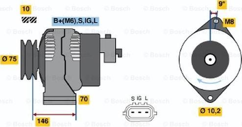 BOSCH 0 986 046 381 - Alternator www.molydon.hr