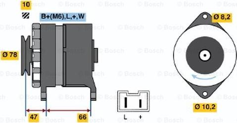 BOSCH 0 986 040 051 - Alternator www.molydon.hr