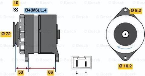 BOSCH 0 986 040 031 - Alternator www.molydon.hr