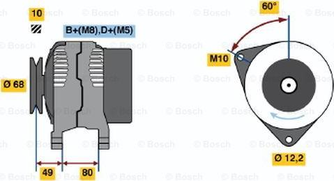 BOSCH 0 986 041 980 - Alternator www.molydon.hr