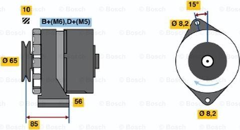 BOSCH 0 986 041 610 - Alternator www.molydon.hr