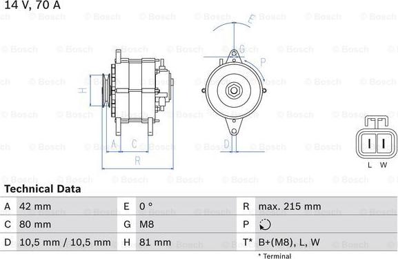 BOSCH 0 986 041 790 - Alternator www.molydon.hr