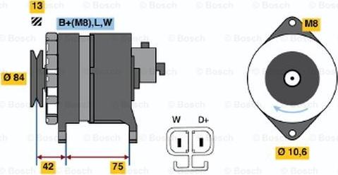 BOSCH 0 986 041 791 - Alternator www.molydon.hr