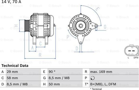 BOSCH 0 986 048 891 - Alternator www.molydon.hr