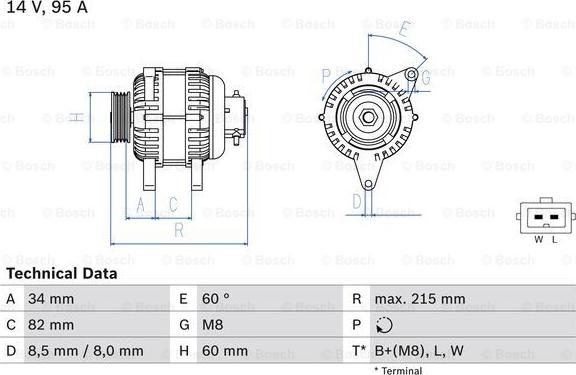 BOSCH 0 986 043 141 - Alternator www.molydon.hr