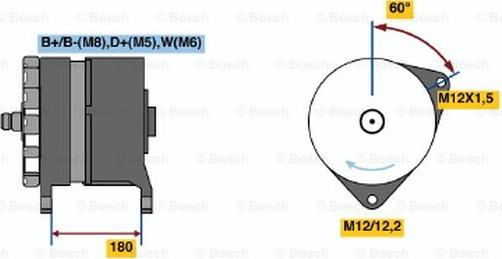 BOSCH 0 986 042 850 - Alternator www.molydon.hr