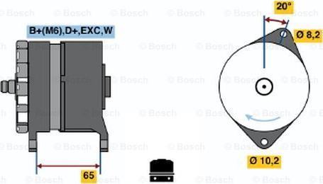 BOSCH 0 986 042 251 - Alternator www.molydon.hr