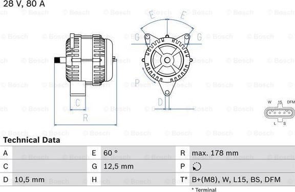 BOSCH 0 986 047 420 - Alternator www.molydon.hr