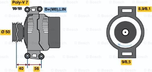 BOSCH 0 986 047 790 - Alternator www.molydon.hr