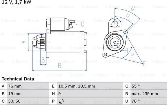 BOSCH 0 986 019 960 - Starter www.molydon.hr