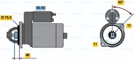 BOSCH 0 986 019 061 - Starter www.molydon.hr